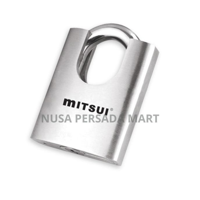 Mitsui MUPL 65 Gembok Baja Anti Karat Anti Maling Pengamanan Ekstra