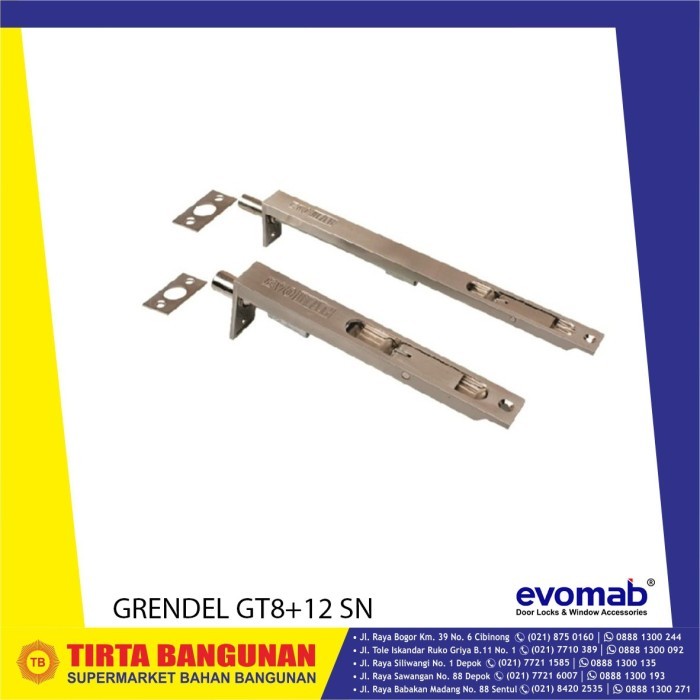 EVOMAB GRENDEL TANAM GT8 +12 SN/ SLOT TANAM