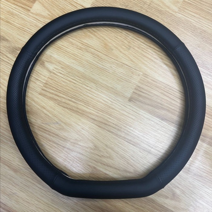 Sarung Stir Mobil D Shape Bahan Kulit Premium Cover Setir Mobil