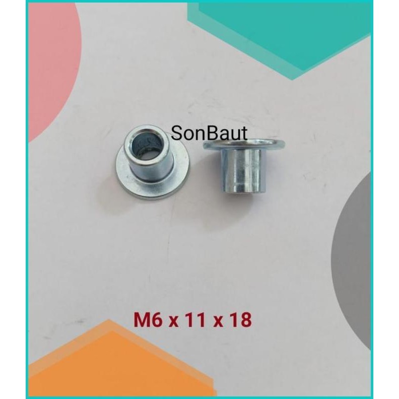 Ring Bos Topi M6 bosh Bodi tinggi 11mm N2 07D35Z4 new