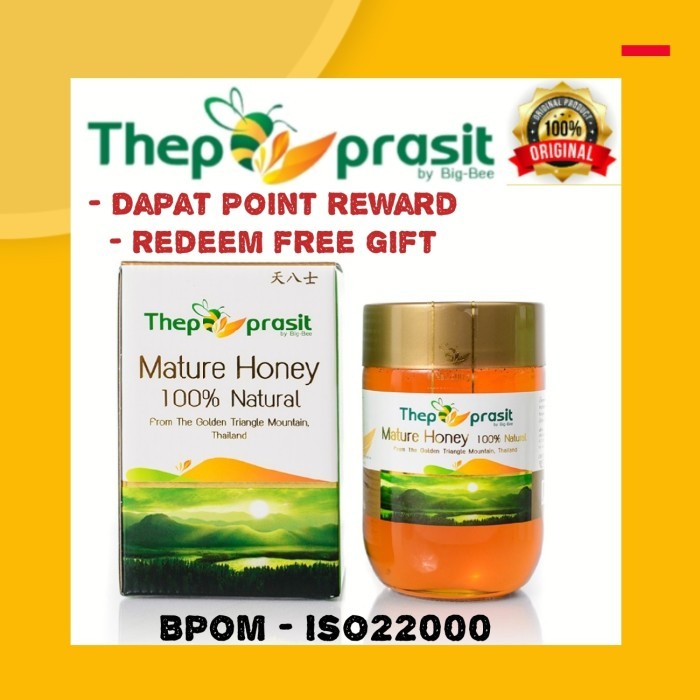 

Terlaris Madu Murni Thepprasit 600 GR SALE