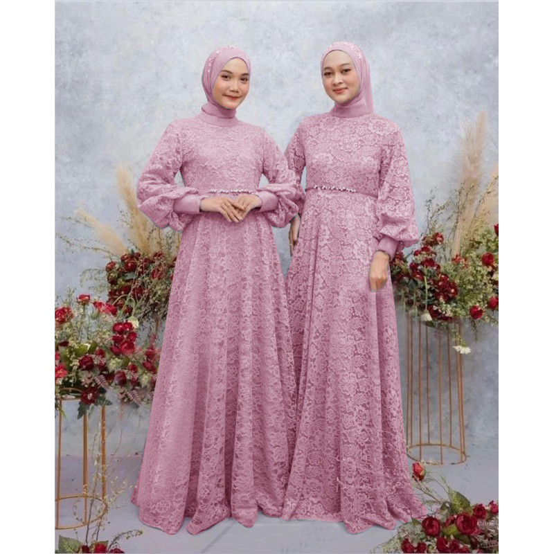Gamis Anak Lebaran 2025 Perempuan 9 10 Tahun 5 6 Baju Muslim Tanggung Umur 12 7 8 Thn 13 14 Hijab Pa