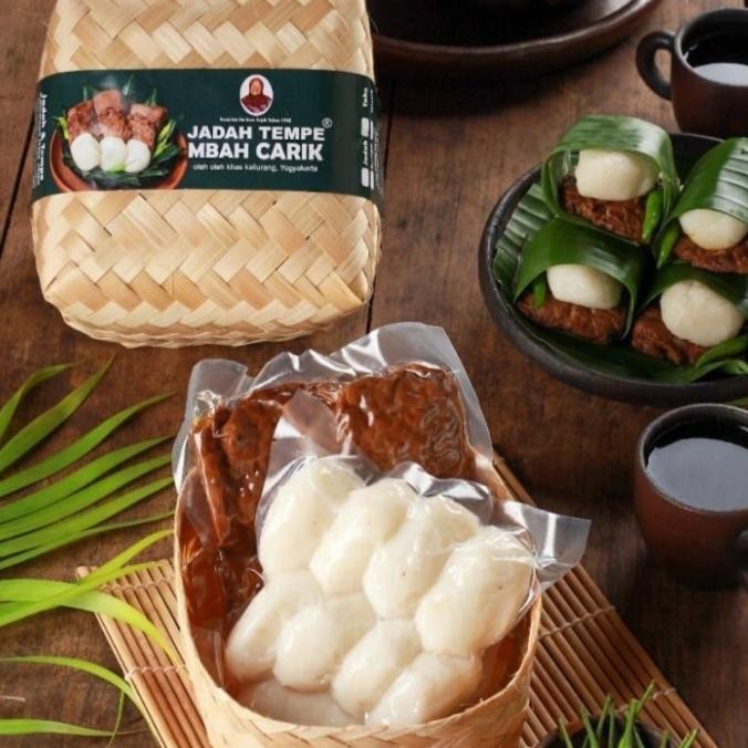 Paket Besek Jadah Tempe mbah carik jogja (frozen) BS81