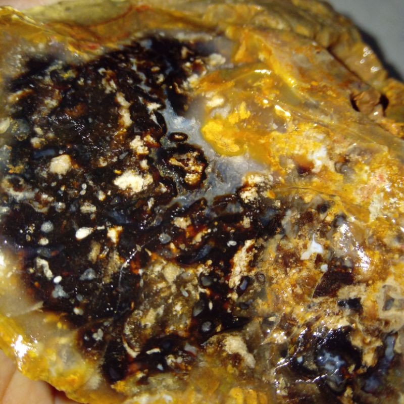 Original Batu Badar Emas Kristal Top Quality