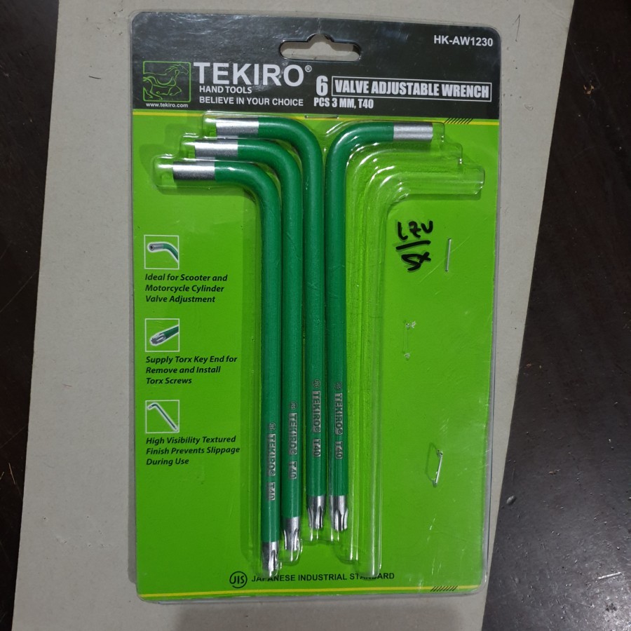 KUNCI STELAN KLEP TEKIRO