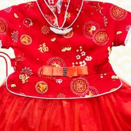 DRESS ANAK PEREMPUAN CHEONGSAM BAJU CINA ANAK / BAJU CHEONGSAM ANAK PEREMPUAN DRESS TUTU
