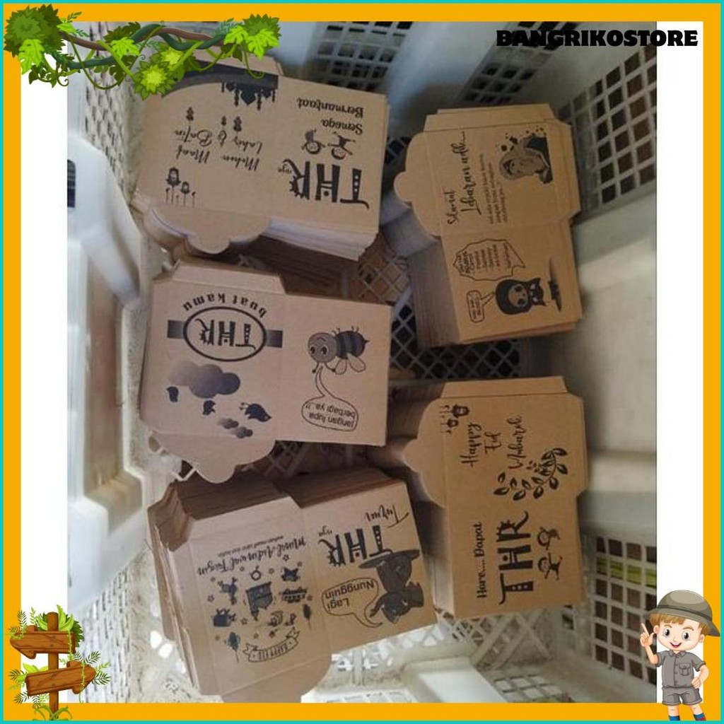 

Angpau Lebaran/Amplop Lebaran Kraf 1Kg Masih Lembaran(Kurleb 500Pcs) (Cod)