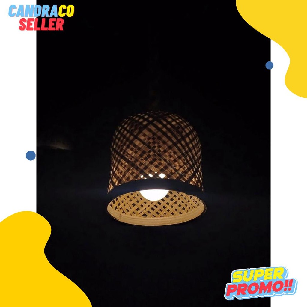 Lampion Gantung - Lampion Bambu Gantung - Lampu Dekorasi Caf (Order Sebelum Ketinggalan)