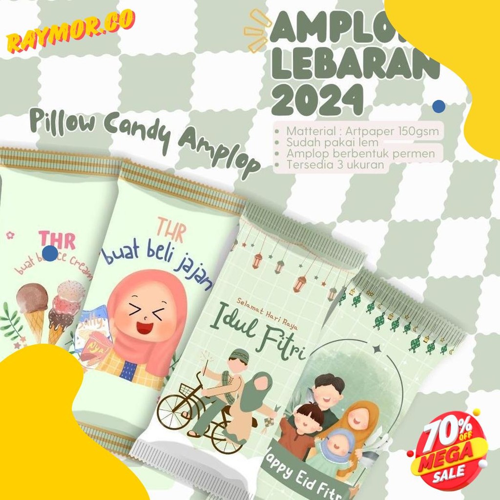 

Amplop Permen Series Hijau Green Amplop Lebaran Lucu Amplop Unik Murah Amplop Idul Fitri (6.6)