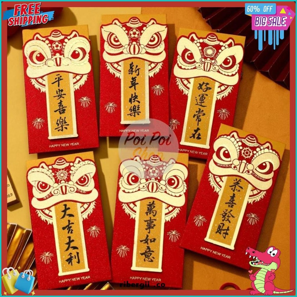 

Angpao Imlek Tarik Ular 2025 Panjang Glitter Premium 3D Rx Shio Ular Hongbao Angpau Grosir Murah Isi 6 Pcs Tebal Motif Karakter Kartun Berkualitas Tinggi Hoki (Lagi Diskon)