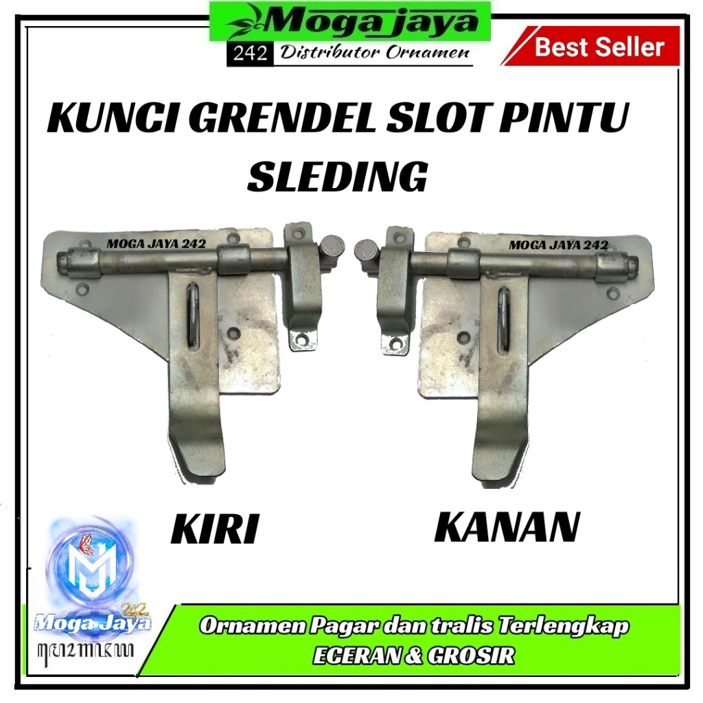 Kebutuhan Dapur slot atau grendel kunci pintu sliding pintu garasi gembok pintu gerbang