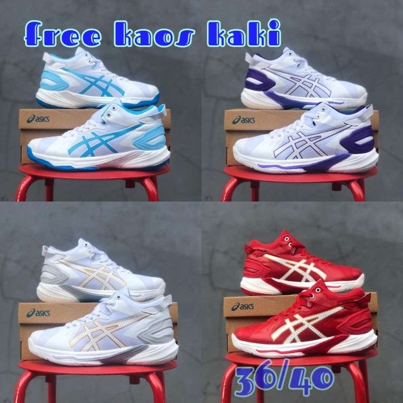 BIG SALE  sepatu volly wanita sepatu volly asics kekinian sepatu olahraga volly wanita
