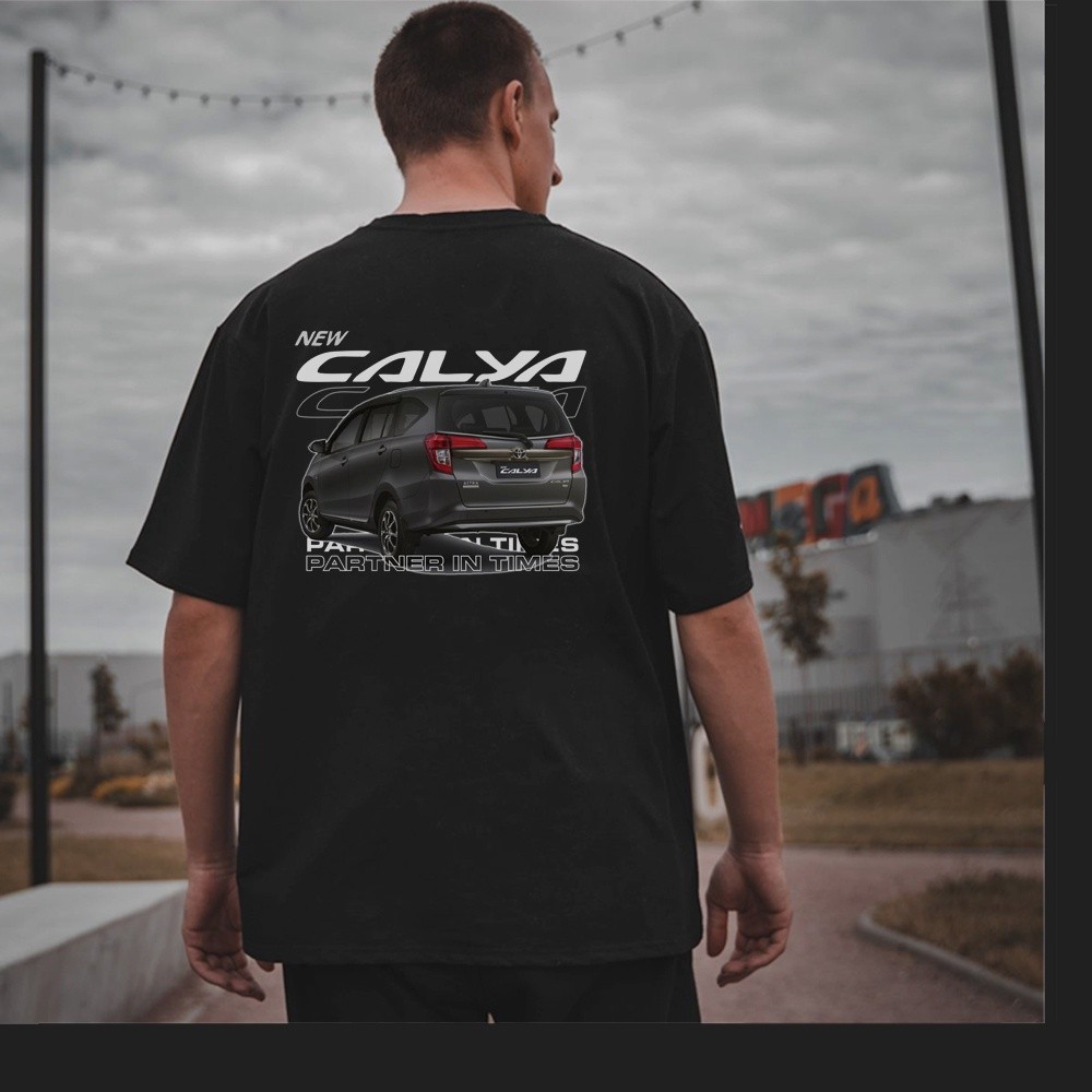 BAJU KAOS NEW CALYA TOYOTA MOBIL PRIA DISTRO
