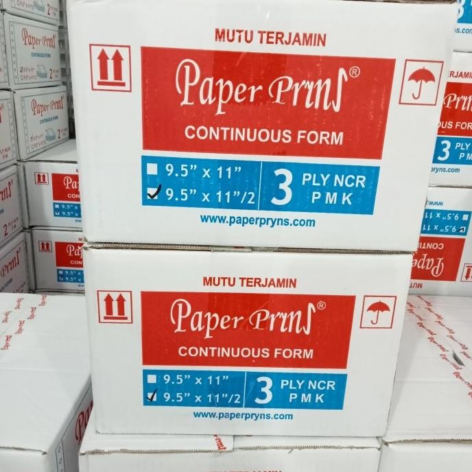 

Kertas CF Continuous Form 3 Ply/2 Paper Print