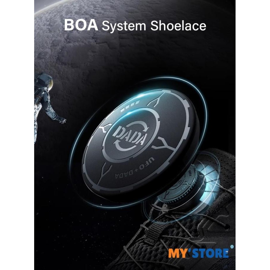 Ready BOA System Lacing Tali Sepatu BOA Putar Dada Nyaman