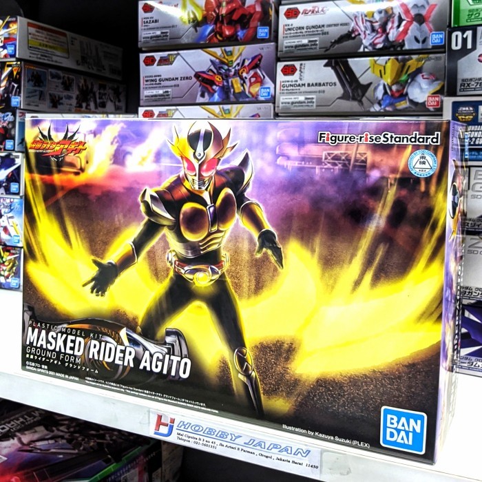 Asli.. Figure Rise Standard Kamen Rider Agito Ground Form