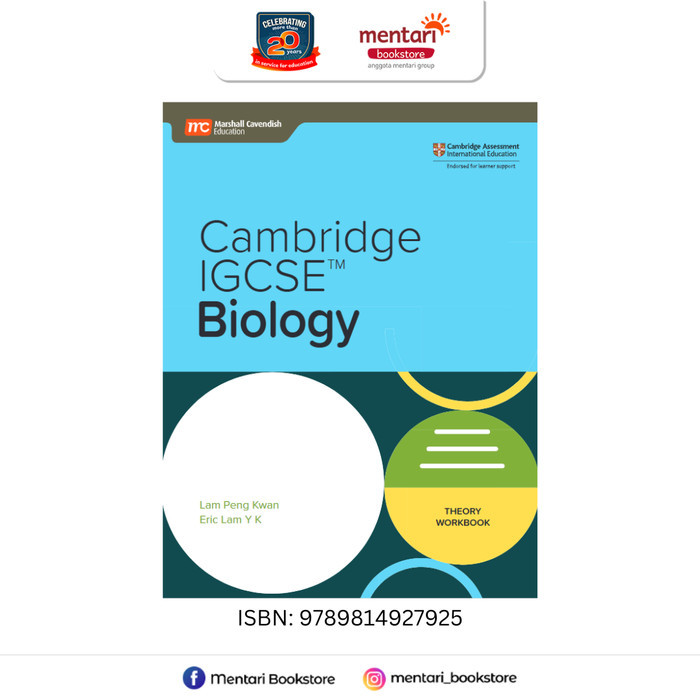 

BISA SPK! Marshall Cavendish Cambridge IGCSE Biology Buku SMA