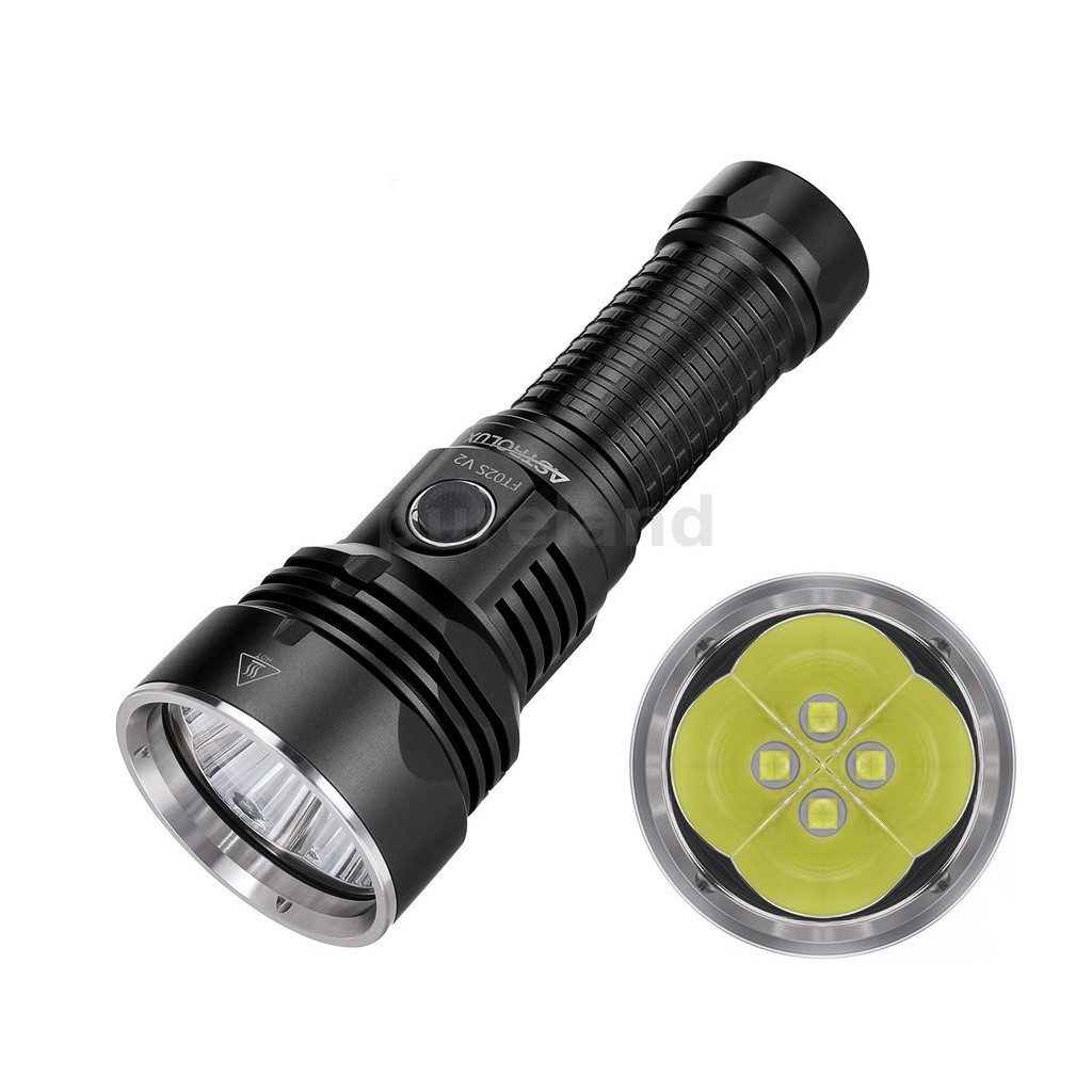 Astrolux® FT02S V2 10225LM Quad HP50 Senter Kuat Ber-Lumen Tinggi Dengan Baterai 26650 Tipe-C yang K