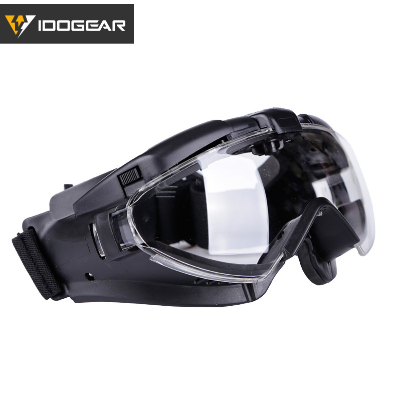 Kacamata Taktis IDOGEAR Versi Kipas Aksesoris Pelindung Tenaga Kerja Tahan Angin 3903 Peralatan simu