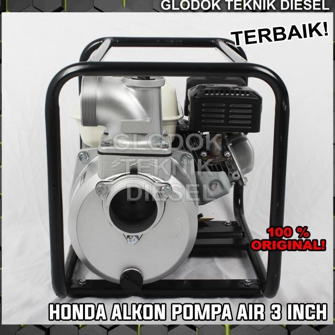 MESIN POMPA AIR SAWAH IRIGASI ALKON WATER PUMP HONDA GP 160 3 INCH 3"