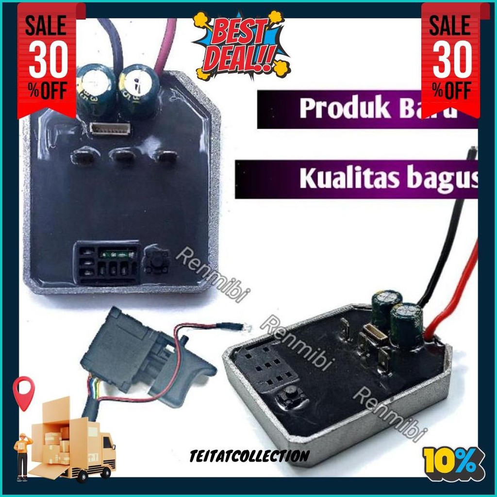 Modul Saklar Triger Switch Impact Wrench Bisa Buat Kamolee Monqiqi Dtw700 Modern M65 1800Nm 500Nm Na