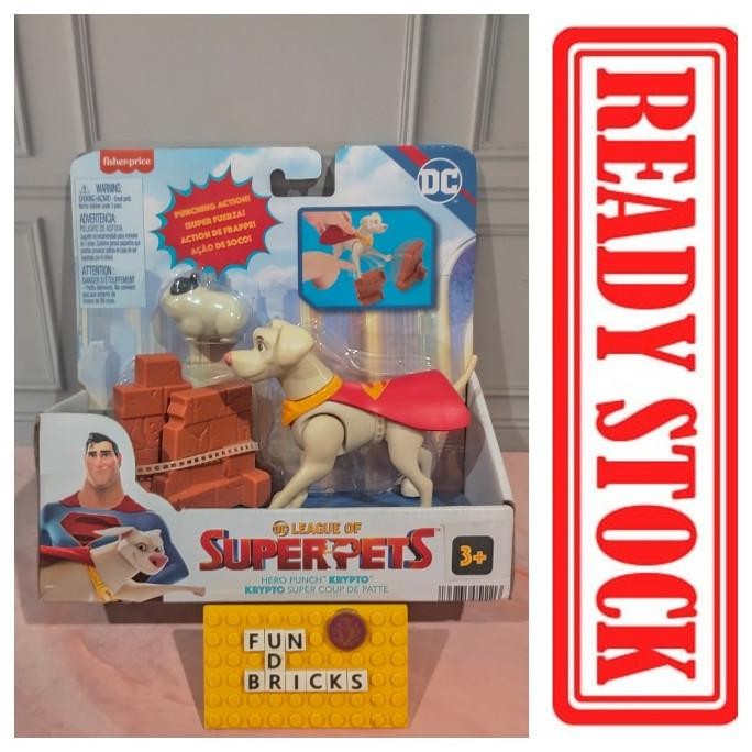 

League Of Superpets Hero Punch Krypto Fisher Price