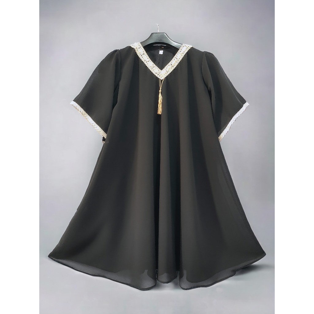 Kaftan Anak Baju Pesta Prmpuan Dewasa Lebaran Idulfitri Iduladha Dress Perempuan Kondangan Pernikaha