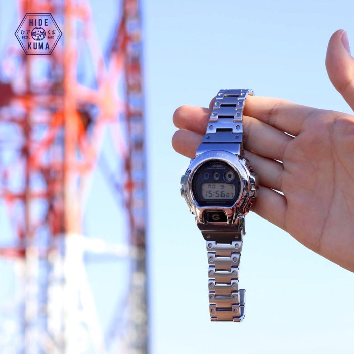 Terlaris G-Shock GShock DW 6900 Stainless Steel Metal Set Bezel Besel Bracelet SALE