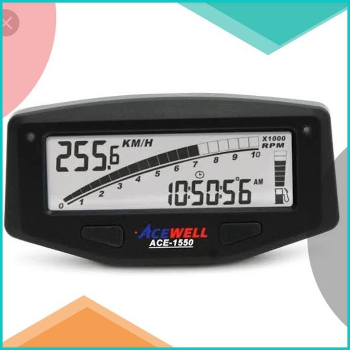 Tachometer acewell 1550H temperature speedometer acewell 07D35Z4 disko