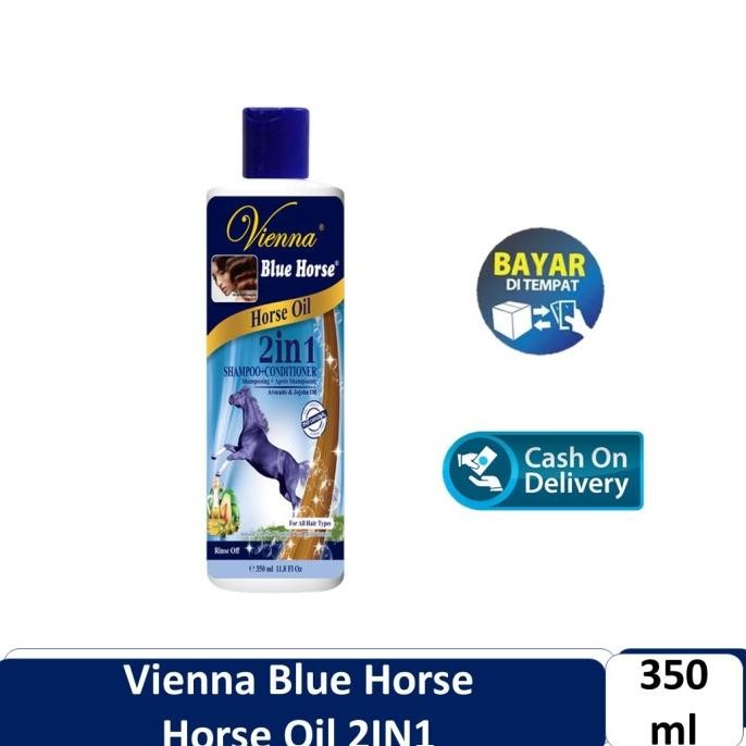 Diskon VIENNA SHAMPO + CONDITIONER 2IN1 BPOM - SHAMPO KUDA VIENNA 2IN1
