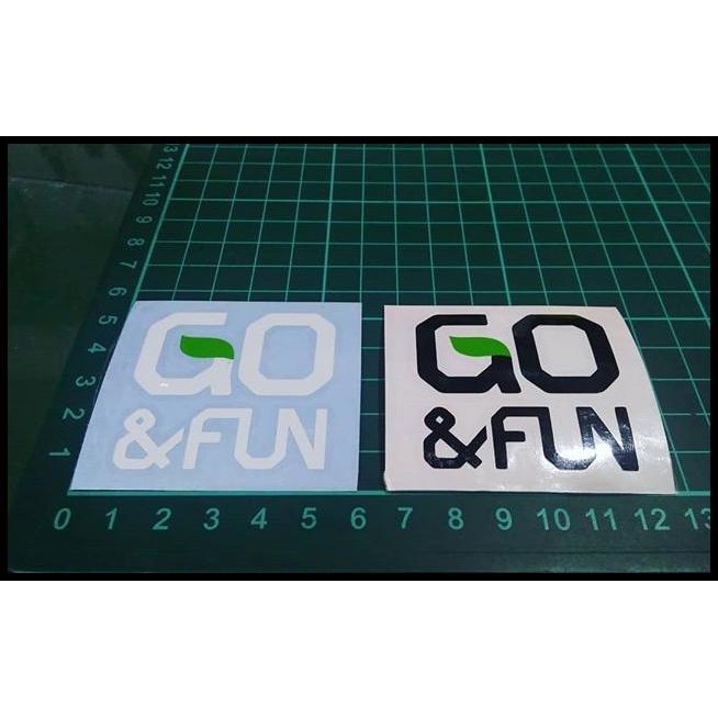 

HOT DEAL CUTTING STICKER GO&FUN - GO AND FUN !!!!!