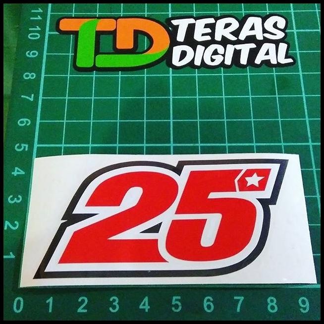 

TERBARU CUTTING STICKER 25 9CM MAVERICK VINALES. !!!!!