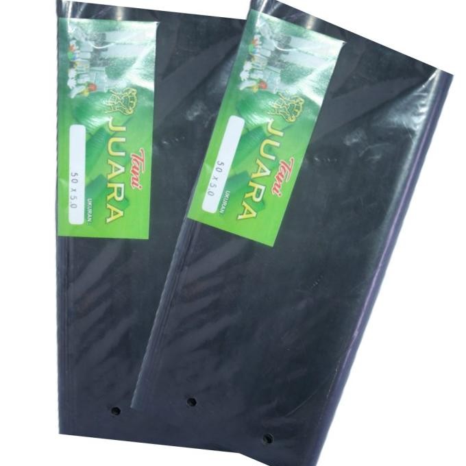 Polybag Pot Plastik Polyback Juara 50 X 50 Pot Plastik Polibek Tanaman Produk Original Pabrik