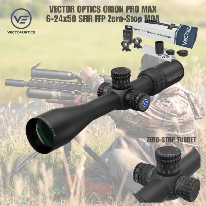 Perfect Vector ORION PRO - MAX 6-24x50 SFIR FFP