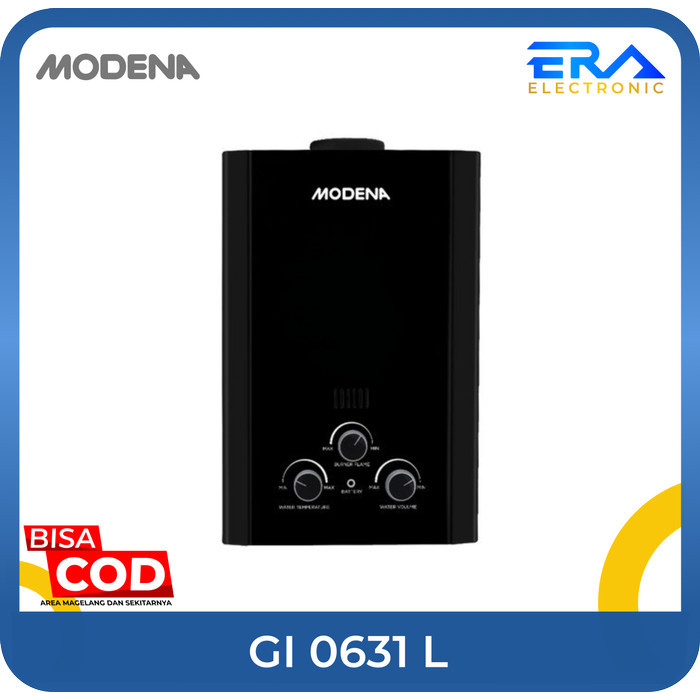 NEW Water Heater Gas Modena GI 0631 L 6 Liter