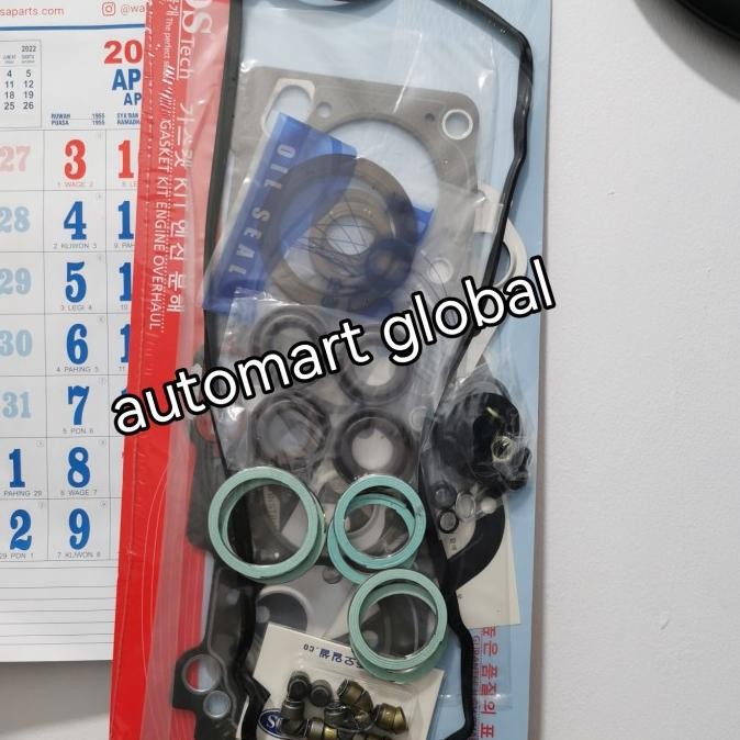 PACKING FULL SET KOMPLIT COROLLA GREAT 4AFE MERK POSTECH ORIGINAL