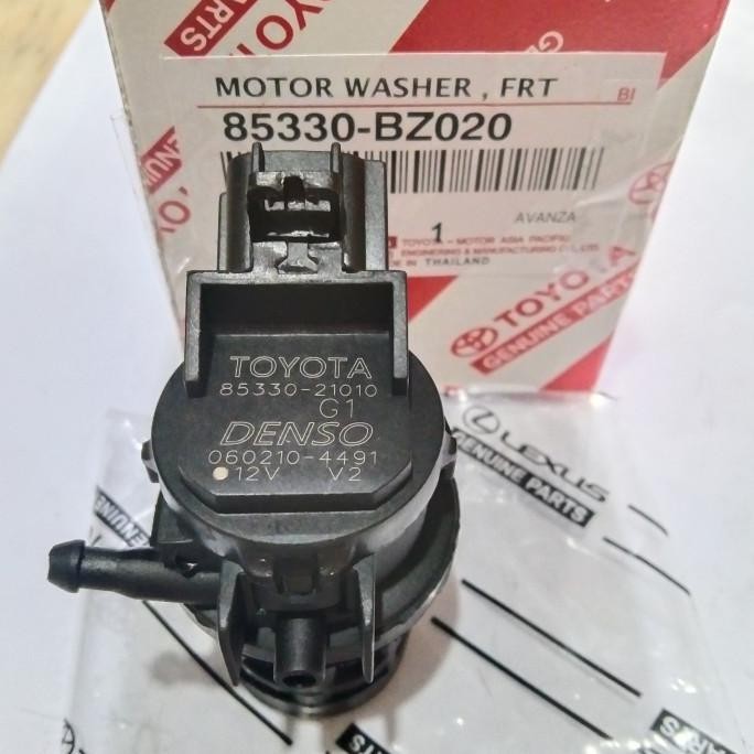 DINAMO POMPA MOTOR WASHER AIR WIPER DEPAN AVANZA INNOVA 060210-4991 ORIGINAL