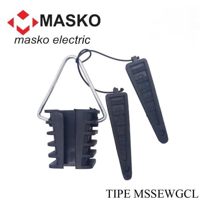 ___] MASKO SERVICE WEDGE Clamp Klem Tarikan Kabel Twisted PLN Service WGCL