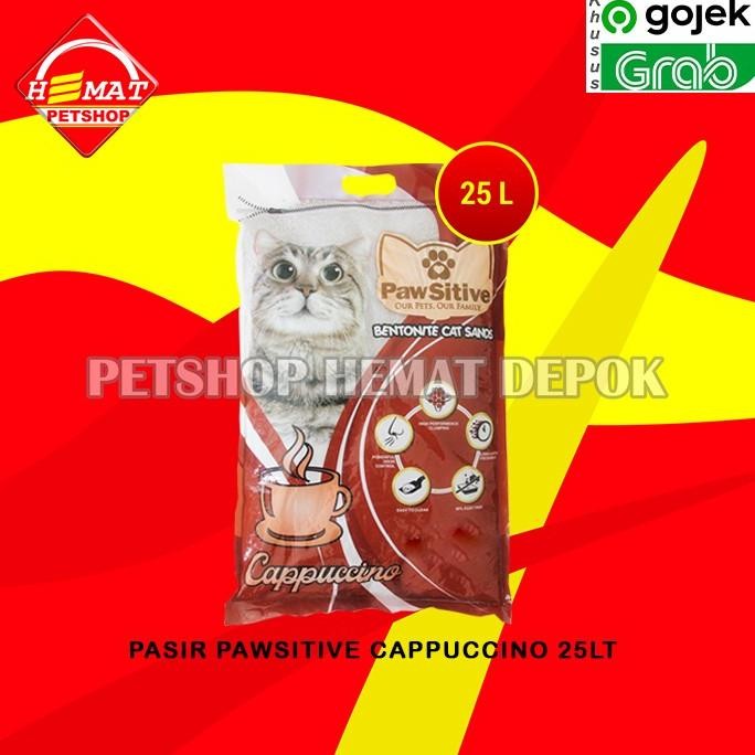 

PASIR KUCING GUMPAL WANGI PAWSITIVE 25 LITER CAT SAND LITTER 25 ORIGINAL