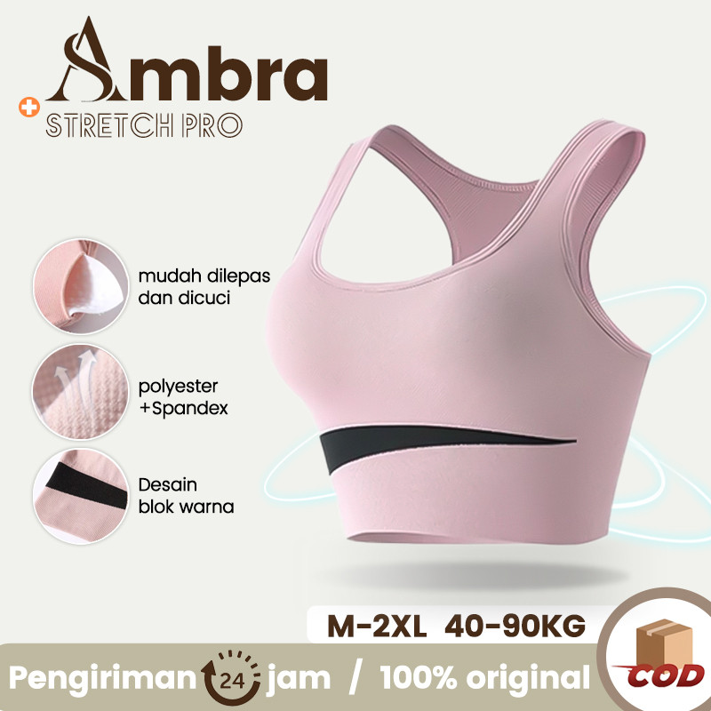 bisa cod ~ ort Bra Jumbo Push Up Nirkabel Punggung Terbuka Besar Tahan Guncangan Bh 888