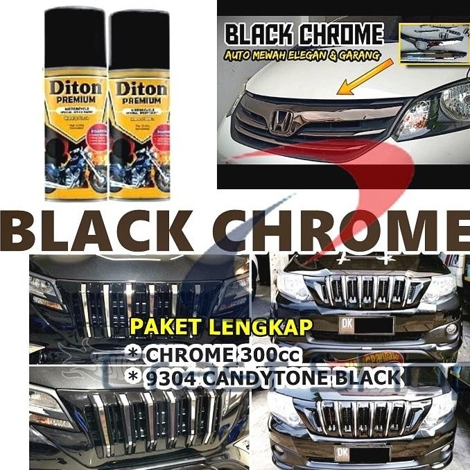 

PAKET CAT PILOX DITON BLACK CHROME WARNA HITAM KROM PILOK PYLOX PYLOK ORIGINAL