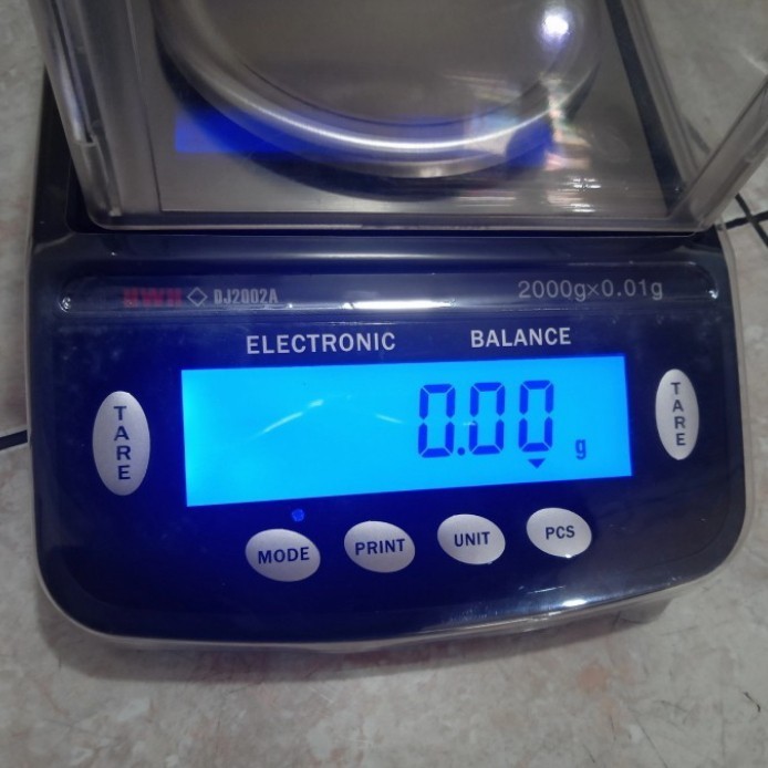 BISA SPK timbangan analitical HWH DJ2002A/Timbangan mas 2000g x 0.01grm/2kg