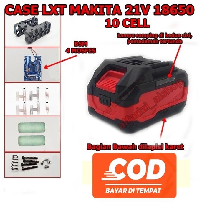 case / casing battery lxt makita indikator samping 4mosfes