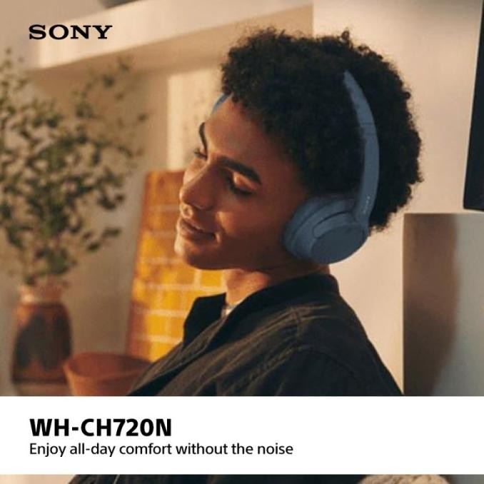 Sony WH-CH720N / WH CH720N / WH CH720 N Noise-Canceling Headphone