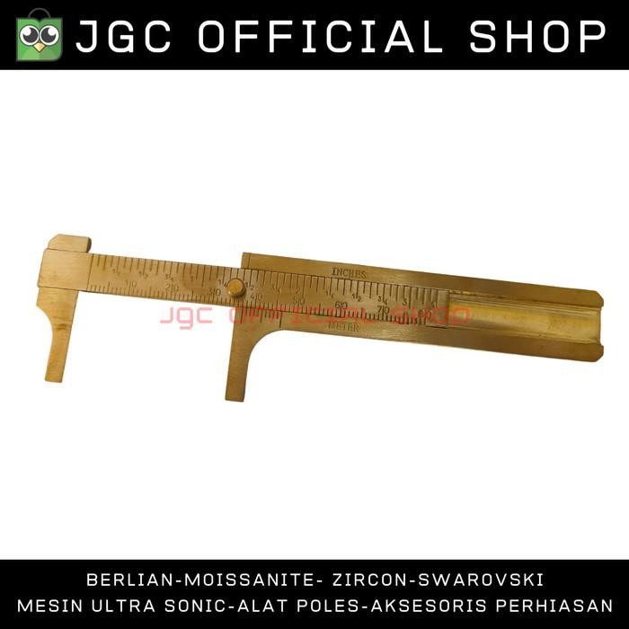 Sigmat Mini Kuningan - Jangka Sorong Kuningan - 8Cm