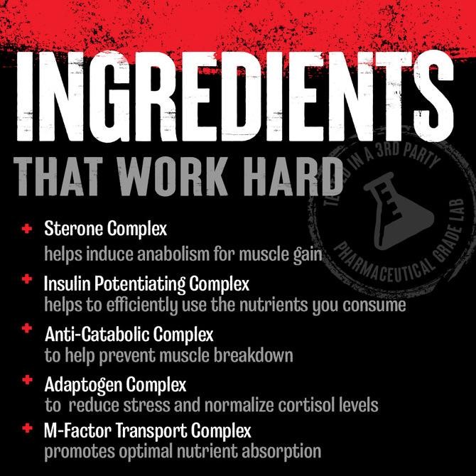 Universal - Animal M Stak 21 Packs Bulking Weight Gainer Anabolic Mass