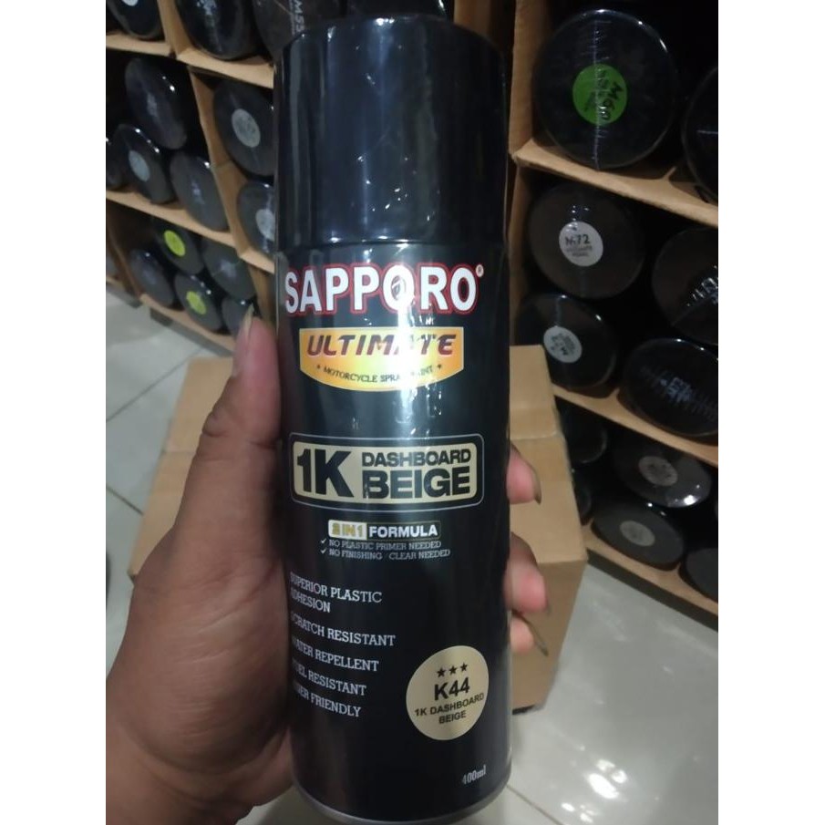 

CAT SPRAY SAPPORO ULTIMATE K44 1K DASHBOARD BEIGE BODY KASAR SAPPORO ORIGINAL