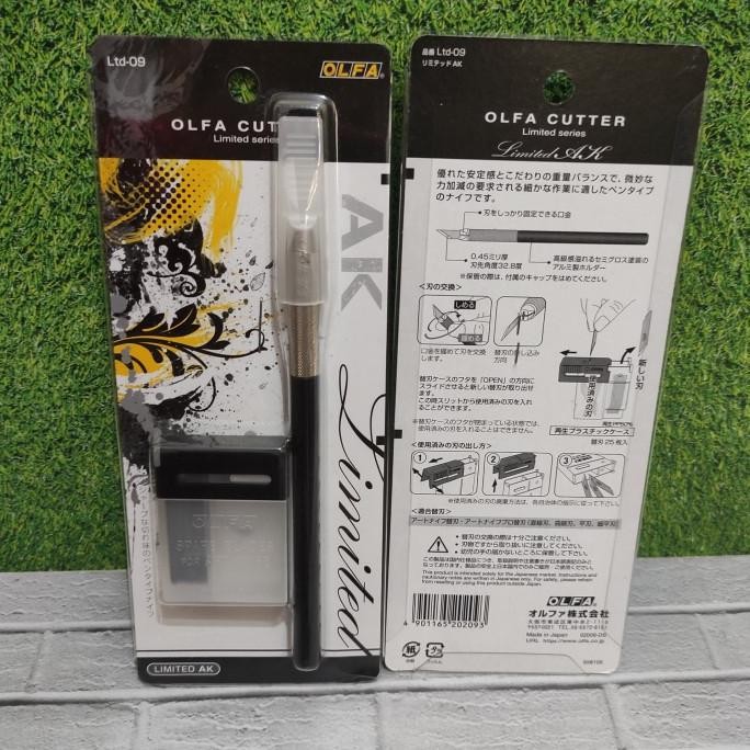 

Berkualitas Pisau Pen Grafik Seni LIMITED AK Art Knife Ltd-09 with 25 blades OLFA