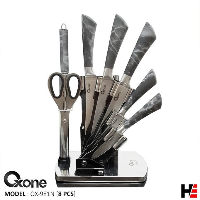 

Berkualitas Pisau Dapur Set Oxone OX-981N 8Pcs New Butterfly Knife Set [ORIGINAL]