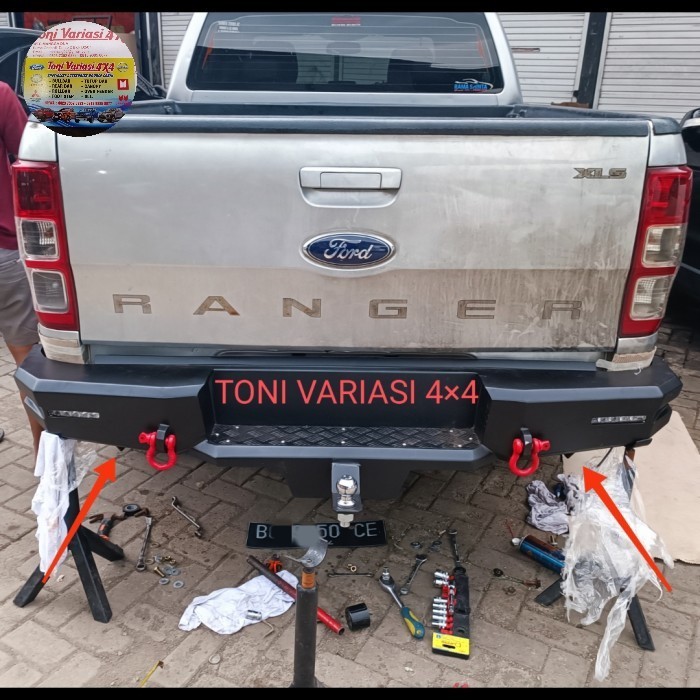 Bumper Bemper Belakang Ford Ranger T5 T6 T7 T8 Model HAMER